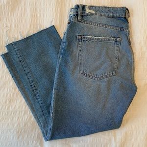 Zara Authentic Denim Ankle Jeans